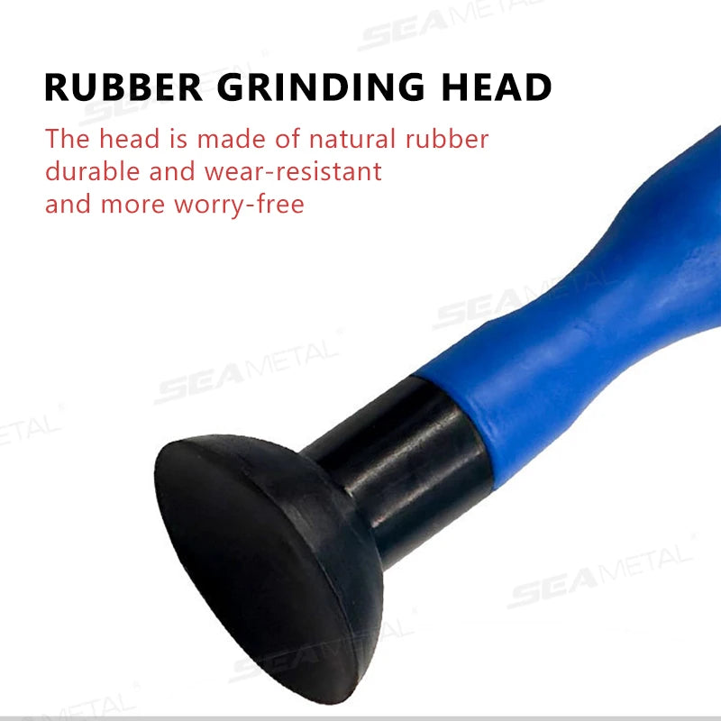 SEAMETAL 2pcs Manual Valve Lapping Grinding Sticks Grips Cylinder Engine Valve Grinding Tools + Suction Cup for Car Motorcycles