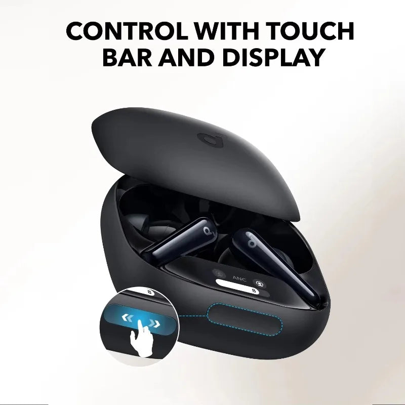 កាសស្តាប់ត្រចៀក Anker Soundcore ដើម Liberty 4 Pro ឥតខ្សែ Bluetooth TWS កាសស្តាប់ត្រចៀកកីឡា LDAC Hi-Res Noise Cancelling