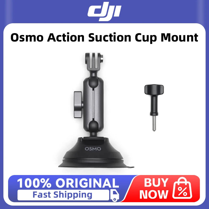 DJI Osmo Action Suction Cup Mount for DJI Osmo Action 5 Pro / Osmo 360 / Osmo Nano Original Accessories