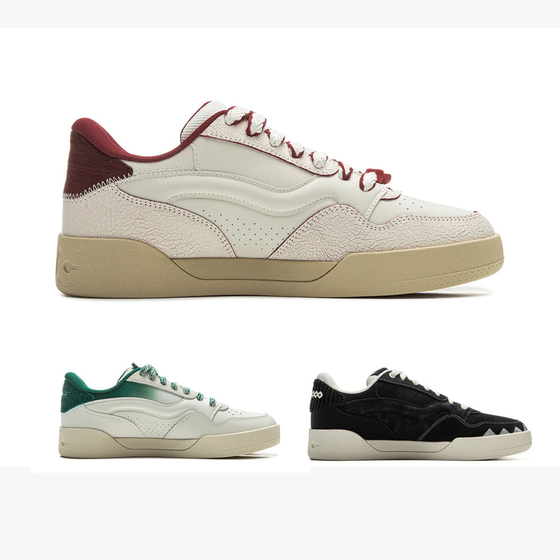 Li-Ning Unisex 001 BTC 2 Sports Style Shoes LIGHT FOAM Cushion LiNing Stylish Shoes Classic Leisure Sneakers AGCV019