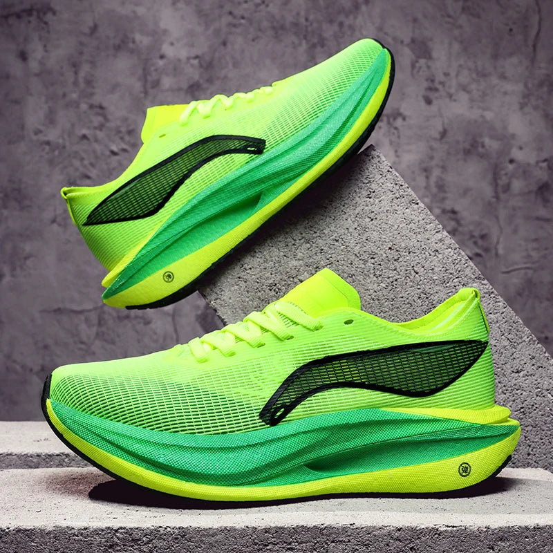 Men's shoes four season thick-sole casual sneakers soft-sole non-slip outdoor running shoes student breathable light sports shoe