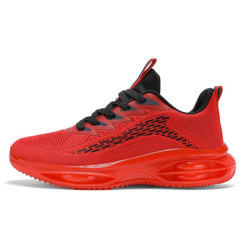 Men Sports Shoes New High-quality Mesh Breathable Lightweight Lace Up Running Shoes Summer Comfortable Versatile Tennis Shoes