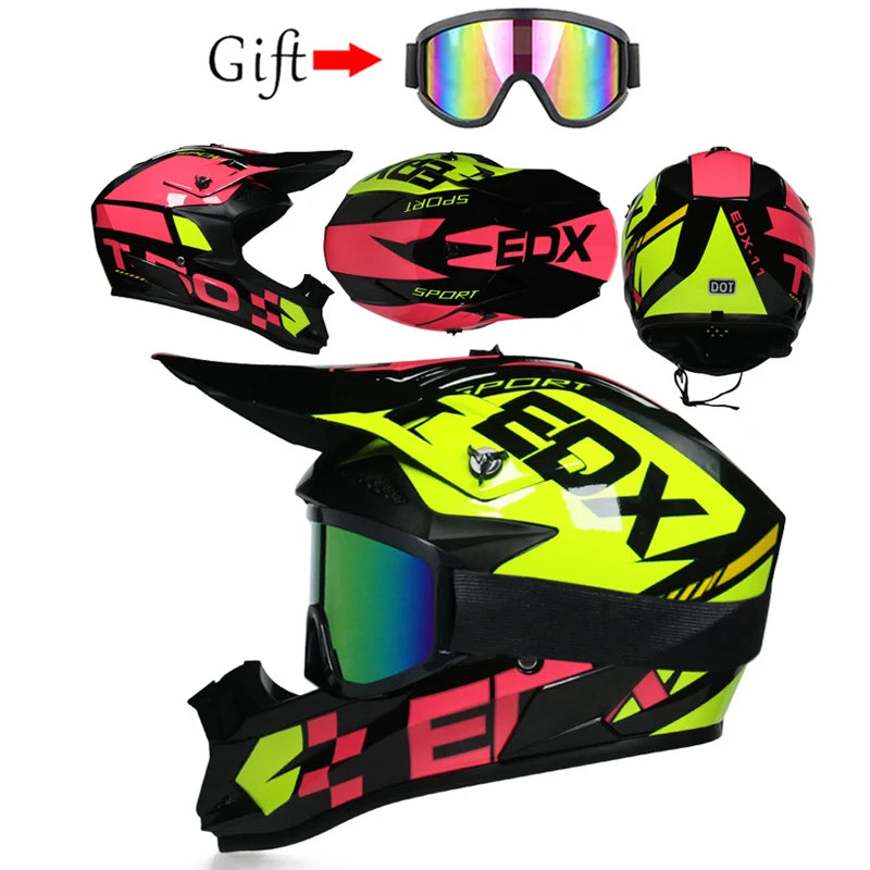 New Arrivals Motorcycle Helmet Motocross Cascos Para Moto Off Road Motocycle Abs Man&Woman Dot