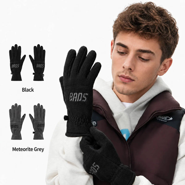 ស្រោមដៃកីឡា Li-Ning Unisex BADFIVE ធ្វើពីប៉ូលីអេស្ទ័រ រោមចៀម រដូវរងា ទន់ ក្តៅ ប្រើប្រាស់ជាមួយអេក្រង់ប៉ះ ASGW033