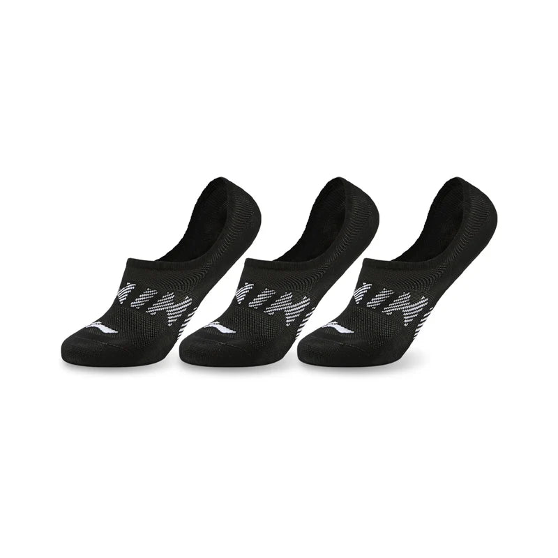 ស្រោមជើង Li-Ning Unisex 3គូ ទំហំ 22-28សង់ទីម៉ែត្រ ស្រោមជើង LiNing សម្រាប់បុរស និងស្ត្រី មានខ្យល់ចេញចូលបានល្អ ទាន់សម័យ AWTW061
