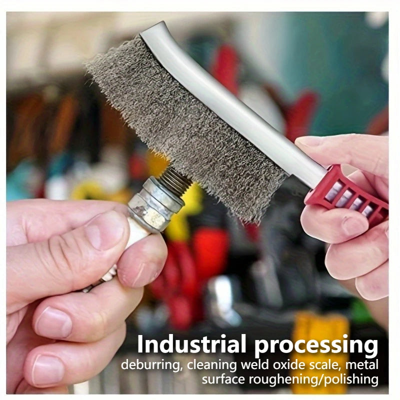 Multi-functional Knife-Type Wire Brushes,Rust Removal Wire Brushes Rust Removal Cleaning Brushes,Motorcycle cleaning brush