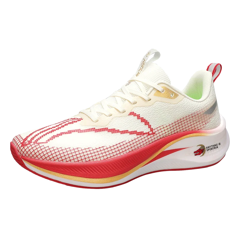 Men's Racing sneakers four season fashion light breathable outdoor speed running shoes soft sole parent-child casual sports shoe