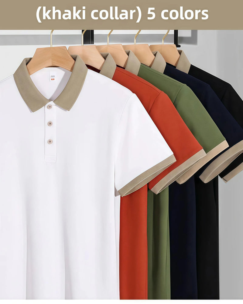 2026 Summer Breathable Polo Shirt Men's Custom Logo Workwear Casual Daily  Men's Clothing T-Shirt Team Uniform