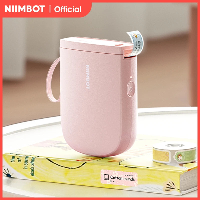 New Version NIIMBOT D11 Portable Thermal Printer Wireless Adhesive Label Maker Inkless Labeling Machine For Mobile Android IOS