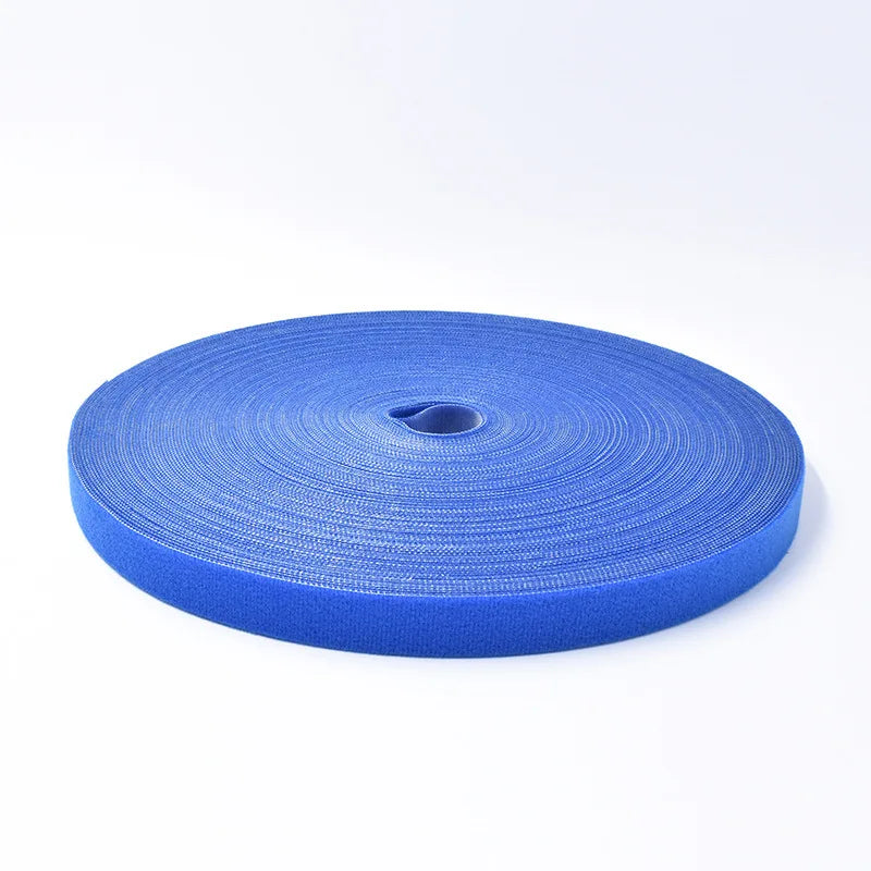 5Meter/Roll Reusable Fastening Tape Cable Ties 10/15/20/25mm Double Side Hook and Loop Straps Cable Wire Management Tape