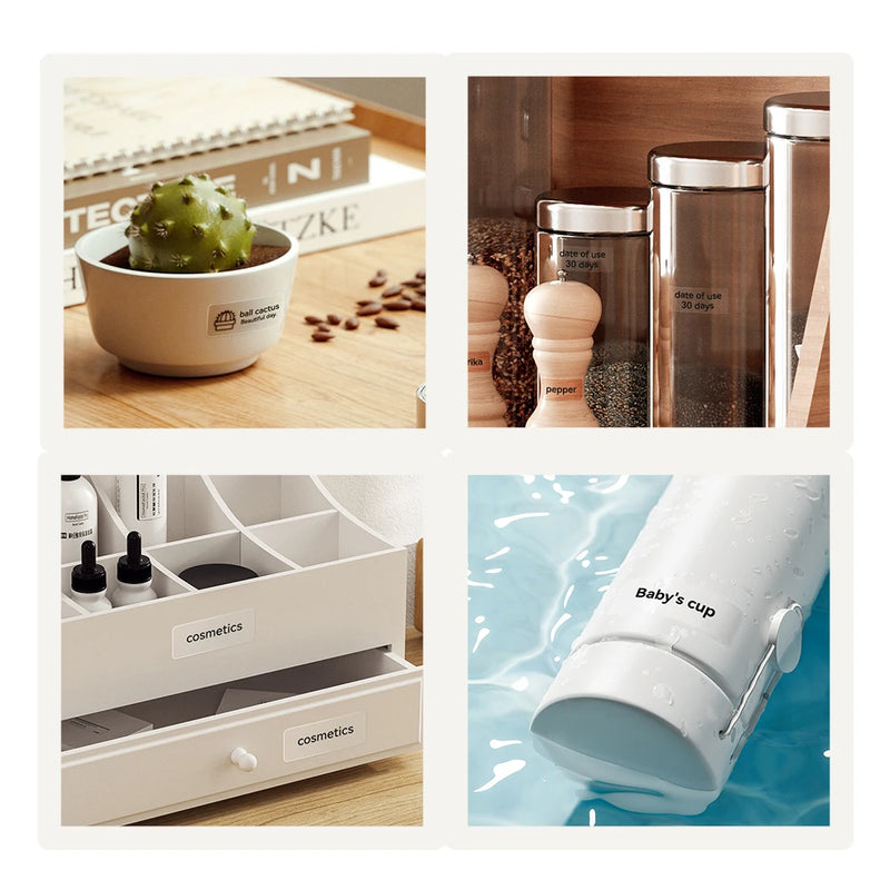 1 Roll Niimbot Transparent Label Sticker Scratch-Resistant Anti-Oil Label Paper for D11 D110 D101 H1S Thermal Label Printer