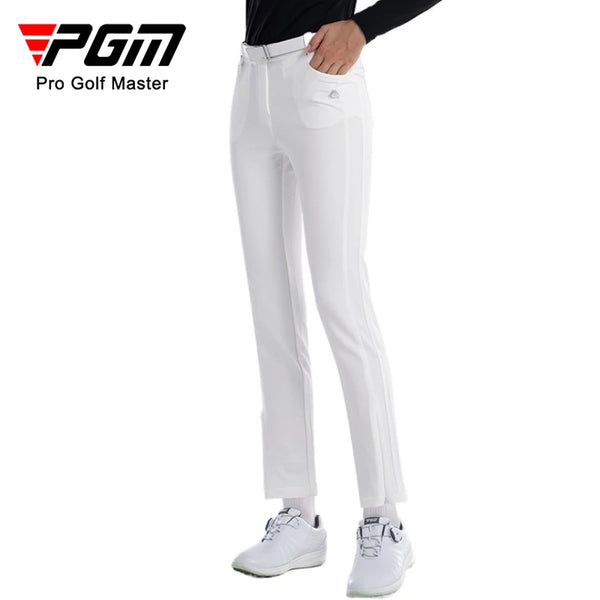 PGM Golf Women's Pants Summer Slimming Cropped Pants Sportswear KUZ072