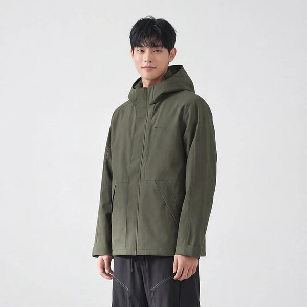 អាវក្រៅបុរស Semir មានមួក បោះពុម្ពអក្សរ សម្រាប់គូស្នេហ៍ ស្ទីលធម្មតា រលុង រដូវស្លឹកឈើជ្រុះ ការពារខ្យល់ ពាក់ប្រចាំថ្ងៃ 2026