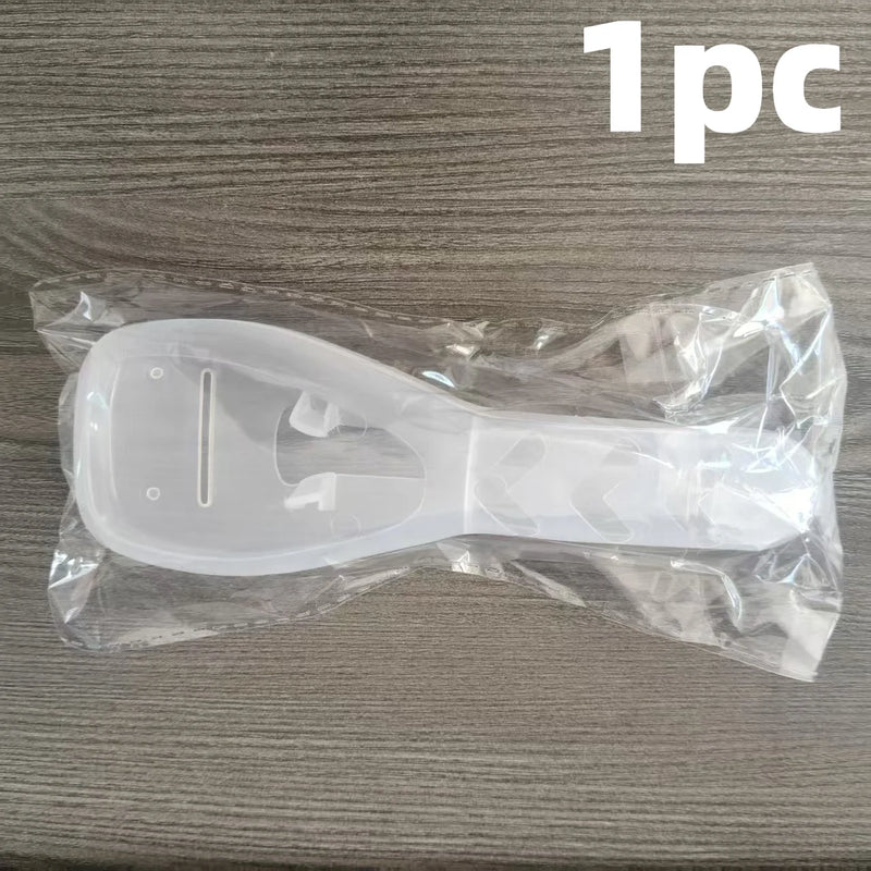 1/2pcs Transparent Dust-Proof Travel Shaver Case,Portable Toiletry Storage Organizer for Razor,Compact and lightweight design.