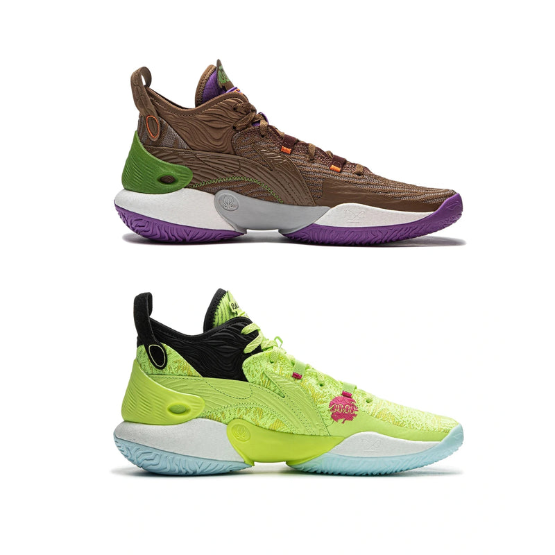 Li-Ning Men's YUSHUAI XVIII Professional Basketball Shoes BOOM Cushion LiNing Sports Competition Shoes Sneakers ABAU087
