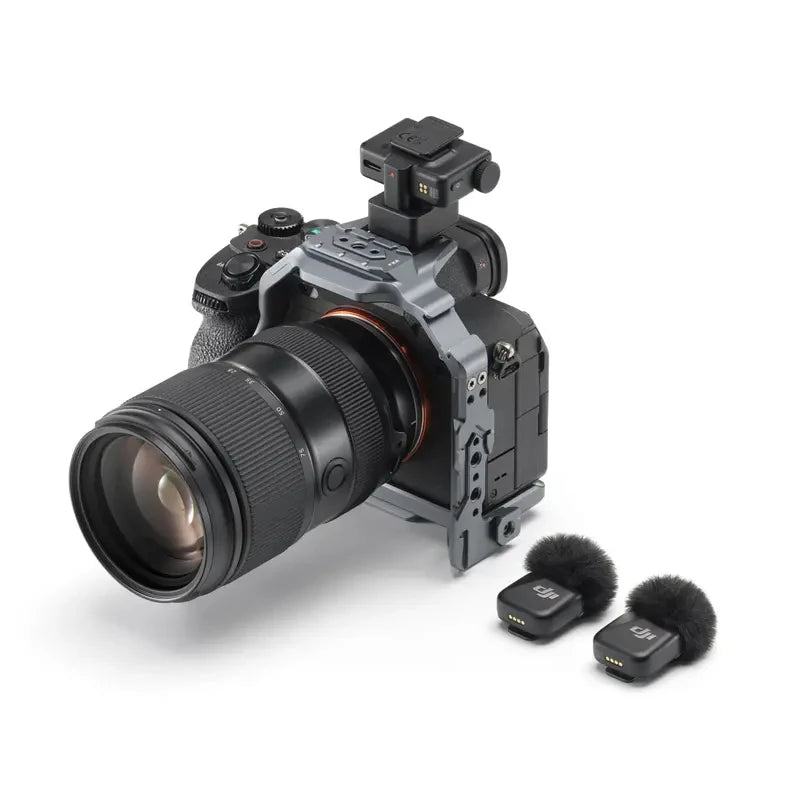 DJI Mic Series Camera Adapter for The DJI MIc Mini / Mic 3 Receiver Is Connected With the MI Hot Shoe Interface of Sony Camera