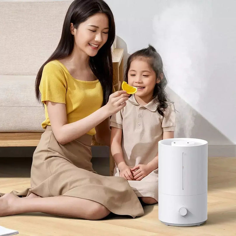 MIJIA Humidifier 2nd, 300 ML/h Mist, Top‑Fill, 99.9% Silver‑Ion Antibacterial, Quiet ≤38 dB, 4L Humidifiers For Home