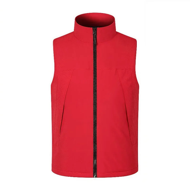 Fashionable Graphene Energy Couple Outdoor Vests in Ten Colors Breathable Waterproof Windproof Warm and Wear-Resistant