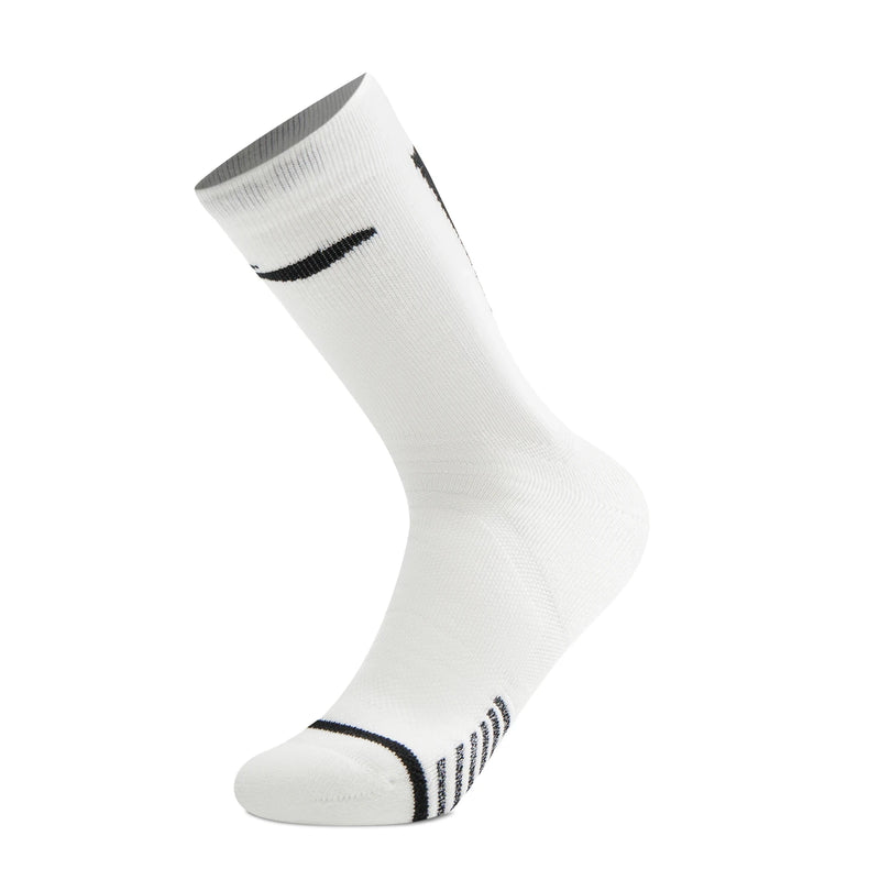 ស្រោមជើងបាល់បោះ LiNing Unisex CBA ទំហំ 22-28cm ពណ៌ខ្មៅ ស ស្រោមជើងទាន់សម័យសម្រាប់បុរស និងស្ត្រី AWLV007