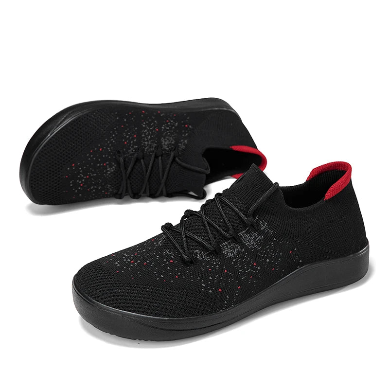 Lightweight Wide Foot Shoes Men Plus Big Size 47 48 Wide Toes Shoes For Hallux Valgus Diabetes Shoes Breathable