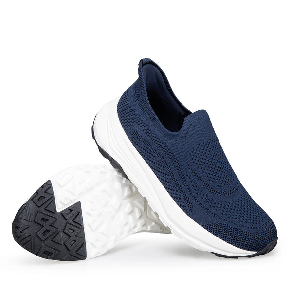 Brand High Quality Men's Slip on Walking Shoes Breathable Casual Loafers Non-Slip Comfortable Lightweight Work Sneakers