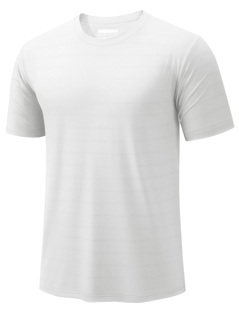 TACVASEN Men's Athletic T-Shirt Quick Dry Breathable Mesh Short Sleeve Tee Moisture Wicking Lightweight Running Workout Gym Top