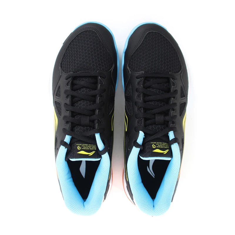ស្បែកជើងវាយសី Li-Ning Unisex HALBERD STRIKE មានខ្យល់ចេញចូលបានល្អ ស្បែកជើងកីឡាហ្វឹកហាត់ LiNing សម្រាប់បុរស និងស្ត្រី AYTV021