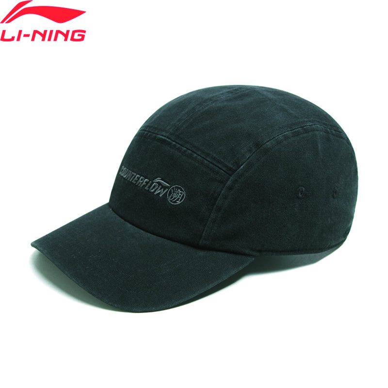 មួកបេស្បល Li-Ning សម្រាប់បុរស និងស្ត្រី ទំហំ 56-60 សង់ទីម៉ែត្រ ធ្វើពីកប្បាស 100% ដែលអាចដកដង្ហើមបាន មួកទាន់សម័យសម្រាប់បុរស និងស្ត្រី AMYV301