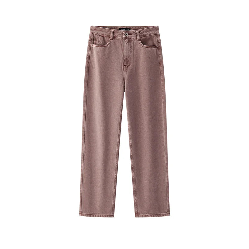 Semir Wide Leg Pants woman High Waist Loose Fit Soft Basic Denim Casual Fashion Trend Stylish Women Spring 2026