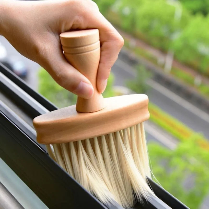 Dust-cleaning gap brush for cleaning windowsills, sweeping keyboard dust, and clearing groove brushes