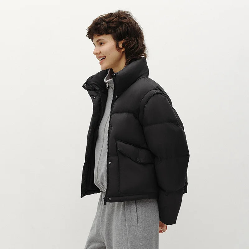 Semir Women Down Jacket 90 Percent Down Fill 2026 Winter Cold Weather Everyday Style Outdoor Layer Warm Insulation