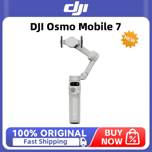 DJI Osmo mobile 7 Built-in Extension Rod & Tripod 10-Hour Battery Life Phone Charging OM 7 brand new in stock