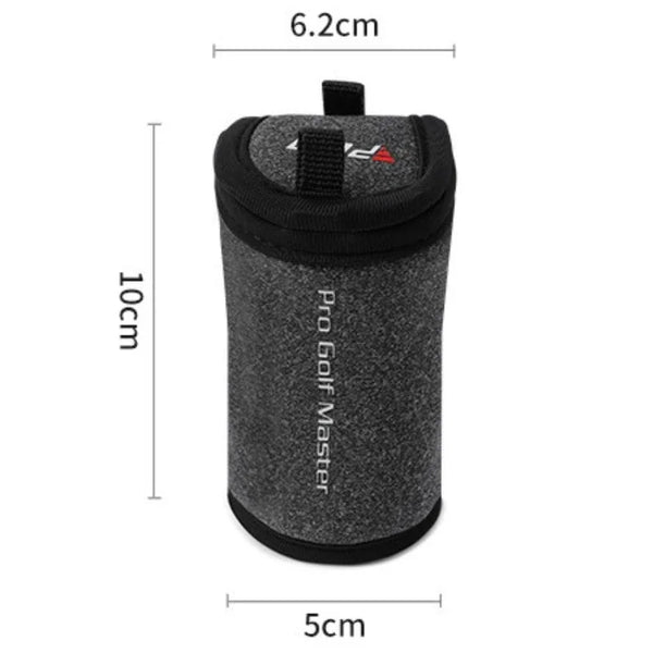 PGM Golf Ball Bags Protector Thickened Plush Convenient Mini Men's and Women's Waist Bag Can Hold 2 Balls SOB015