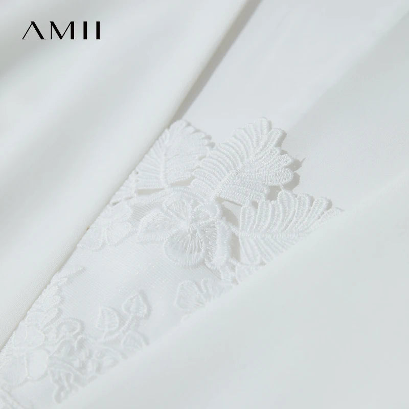 រ៉ូប AMII Minimalist Office Lady Camisole សម្រាប់នារី រដូវក្តៅថ្មី ឆ្នាំ២០២៥ រ៉ូបវែង រលុង ដៃវែង ម៉ូដសម្រាប់នារី 12552041