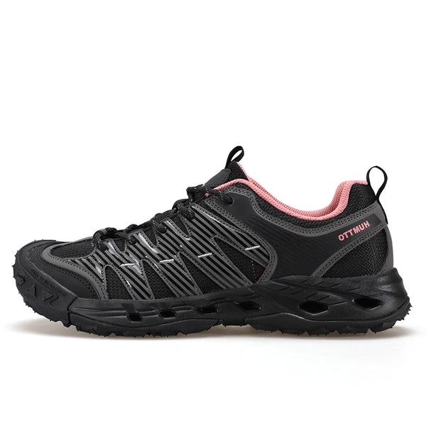 HUMTTO Hiking Shoes for Women Breathable Summer Women's Sneakers Luxury Designer Anti-slip Sports Trekking Boots Outdoor Sneaker
