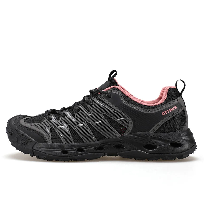 HUMTTO Hiking Shoes for Women Breathable Summer Women's Sneakers Luxury Designer Anti-slip Sports Trekking Boots Outdoor Sneaker