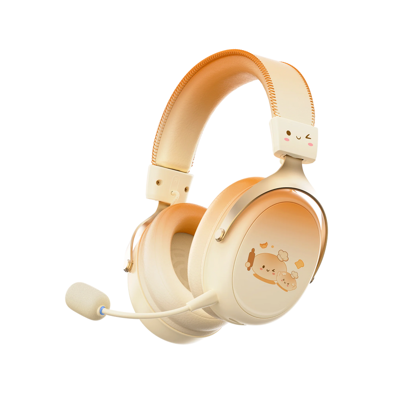 AKKO Gaming Headset Verge S9 with Mic Quad-Mode Headphone 7.1 Channel Surround Sound Pro-Tuned FPS Audio 53mm Driver for Gamer