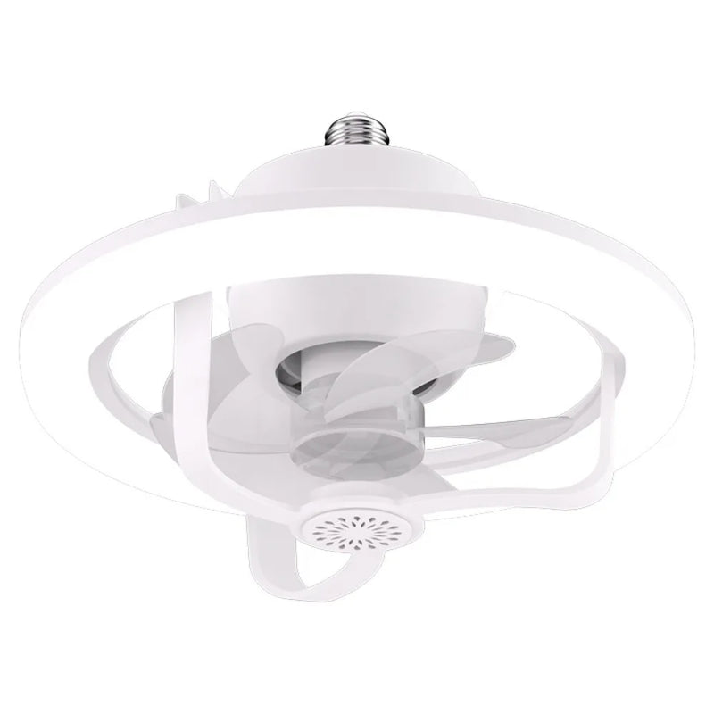កង្ហារពិដាន JOYINLED កង្ហារភ្លើងពិដាន កង្ហារភ្លើង ជាមួយចង្កៀងបញ្ជាពីចម្ងាយ ស្ងាត់ អាចបន្ថយពន្លឺបាន 360 ដឺក្រេ សម្រាប់បន្ទប់ទទួលភ្ញៀវ បន្ទប់គេង