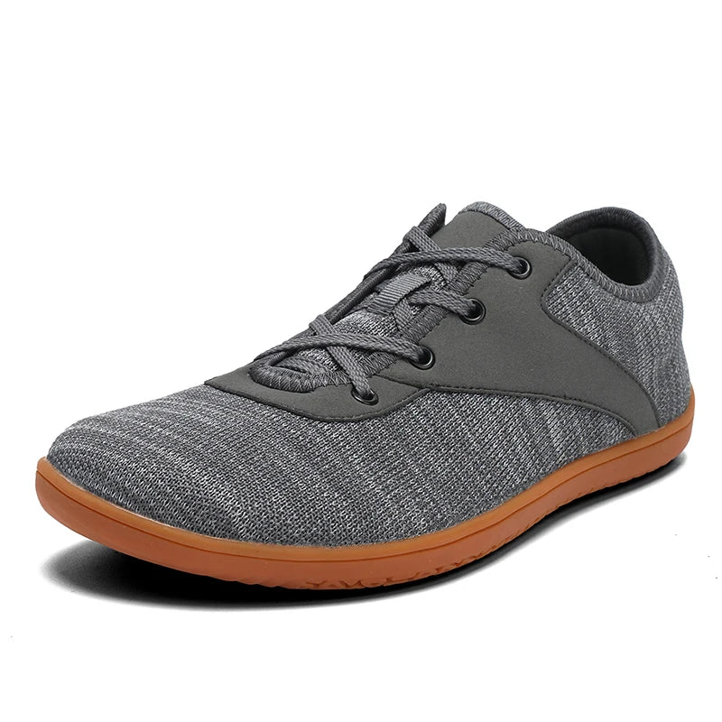 Unisex Wide Toe Box Barefoot Shoes Men Women Outdoor Trail Running Minimalist Walking Shoes Extra Width Lightweight Breathable