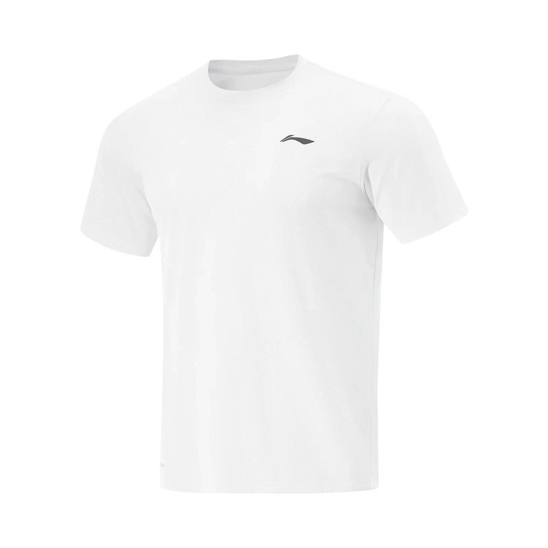 អាវយឺតហ្វឹកហាត់បុរស Li-Ning AT DRY ULTRA ៩០% Polyester ១០% Spandex ទំហំធម្មតា អាវយឺតកីឡា LiNing មានផាសុកភាព ATSV075