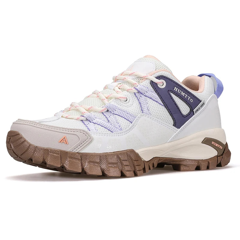 HUMTTO Hiking Women Shoes Non-slip Women's Sports Shoes Soft Safety Walking Outdoor Sneakers for Woman Breathable Trekking Boots