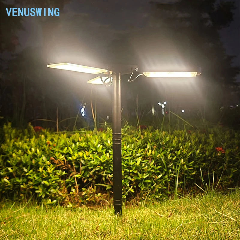 ភ្លើងបំភ្លឺទឹកជំនន់ LED ដើរដោយថាមពលព្រះអាទិត្យចំនួន 120 ភ្លើងបំភ្លឺក្រៅផ្ទះដើរដោយថាមពលព្រះអាទិត្យ ភ្លើងស្មៅក្រៅផ្ទះ ចង្កៀងជាន់ ភ្លើងសួនច្បារដើរដោយថាមពលព្រះអាទិត្យសម្រាប់ទេសភាពសួនច្បារ