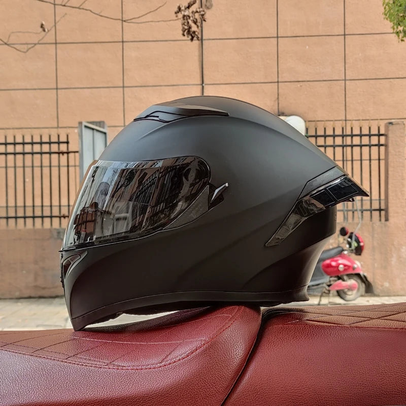 Motorcycle helmet double lens full mask capacete de moto cyclist casco para moto kask helmets