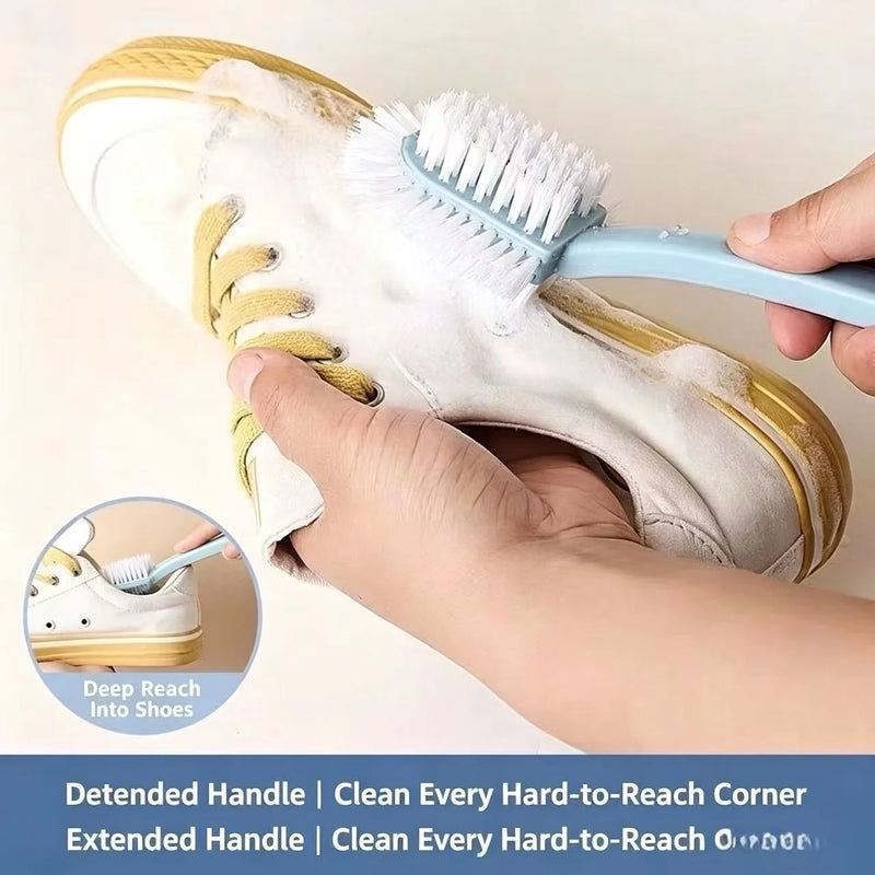 Five Sided Shoe Brush for Home Use, Not Harmful to Shoes, Hard Fur Shoes, Special Shoe Brush for Cleaning Shoes, Cleaning Board