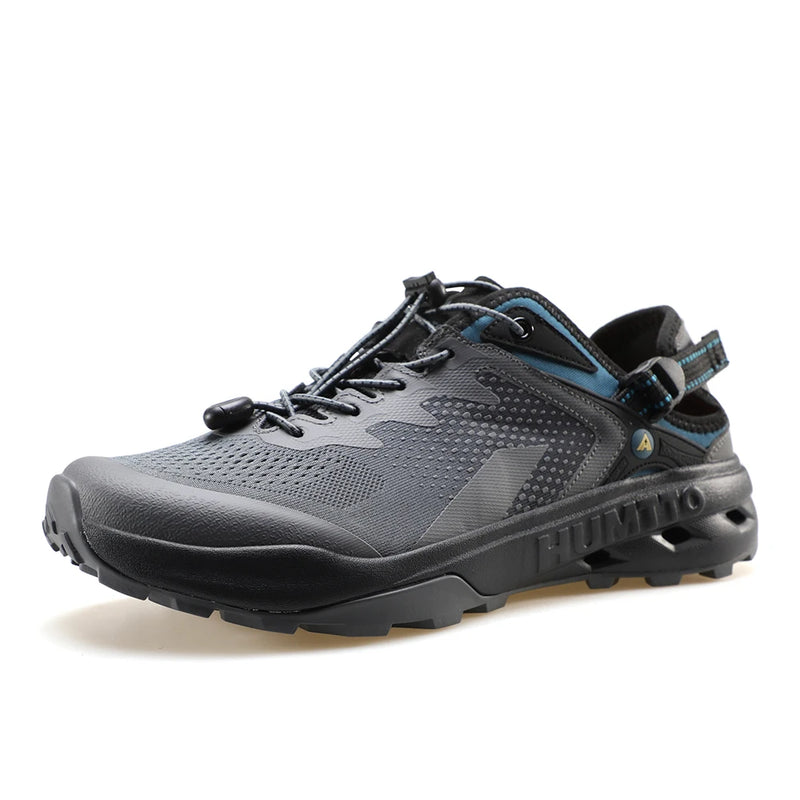 HUMTTO Barefoot Hiking Shoes Men's Summer Aqua Shoes Men Breathable Quick Drying Outdoor Sneakers Lightweight Beach Sandals Man