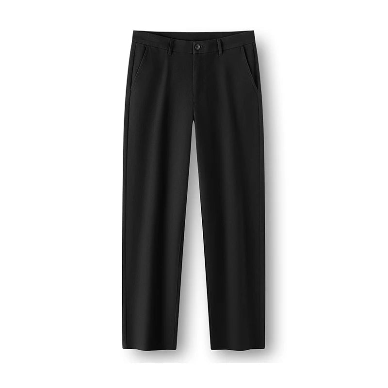 Semir Men Casual Pants Regular Fit Tapered Leg Business Casual Solid Color 2026 New Winter Daily Wear Urban Casual Style
