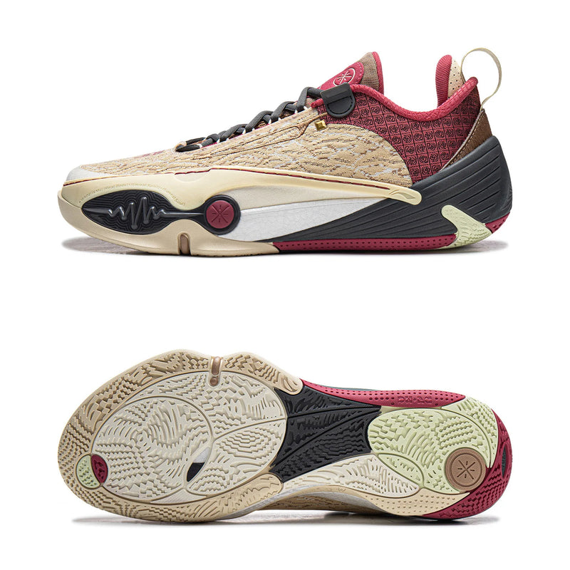 ស្បែកជើងបាល់បោះអាជីព Li-Ning សម្រាប់បុរស WADE ALL CITY 14 SUPER BOOM ទន់ ស្រួលពាក់ ទ្រទ្រង់ដោយក្រណាត់ Lining Sneakers ABAW011 ABAW001
