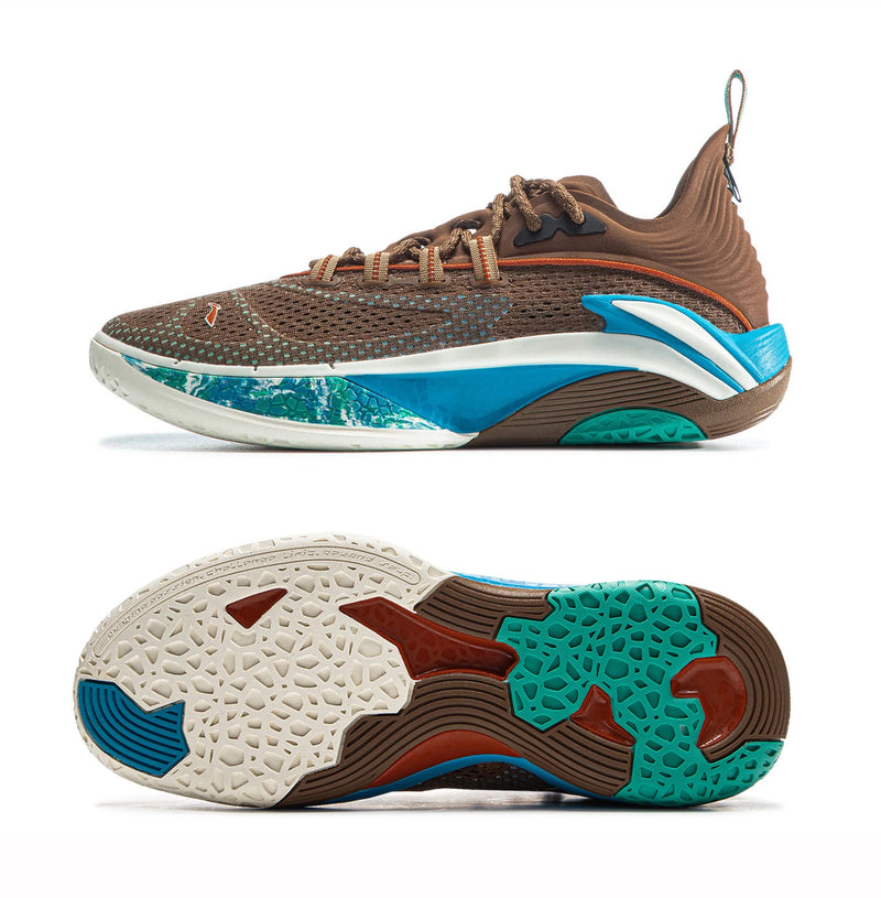 Li-Ning Men's BADFIVE DOMINATOR I SUPER Court Basketball Shoes SUPER BOOM Cushion Wearable Sport Shoes Stable Sneakers ABFV007