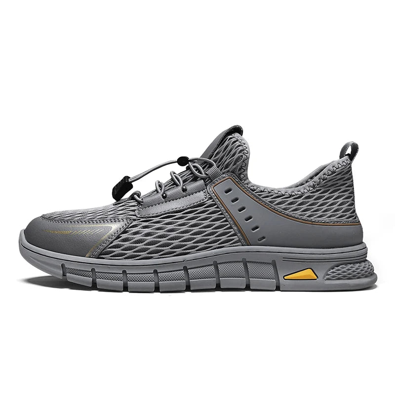 Men Sports Shoes Summer New Mesh Breathable Comfortable Soft Sole Outdoor Casual Shoes Teenagers Daily Wear Jogging Shoes