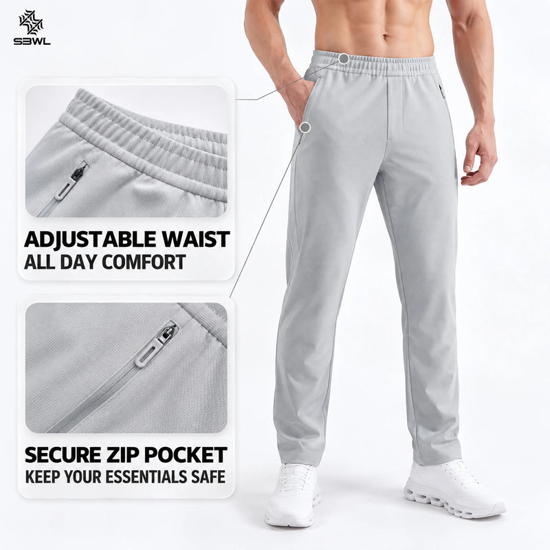 SBWL High-quality men's outdoor sports cycling climbing hiking pants for autumn winter Casual pants in a daily simple style